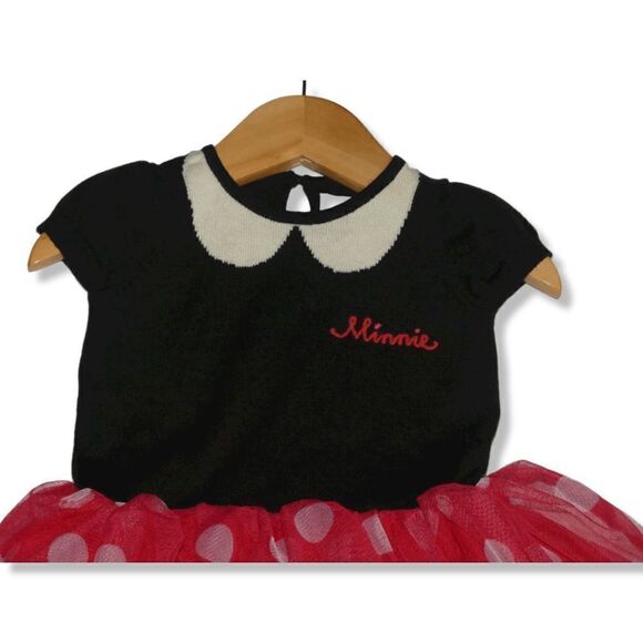 babyGap Disney Minnie Mouse Knit Top Tulle Skirt Dress - Picture 3 of 7